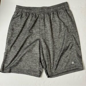 RBX Men's Heather Gray Athletic Shorts Size Large
